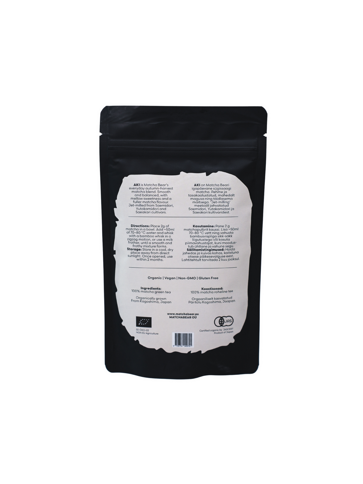 Latte grade matcha AKI 100g