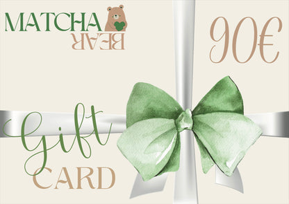 Matcha Bear gift card