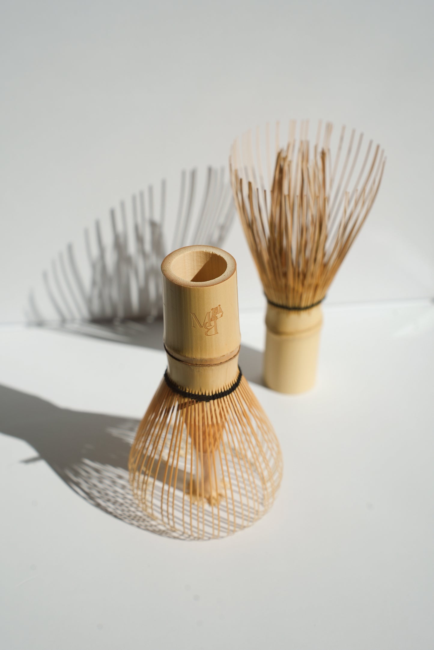 Matcha Bear premium bamboo whisk